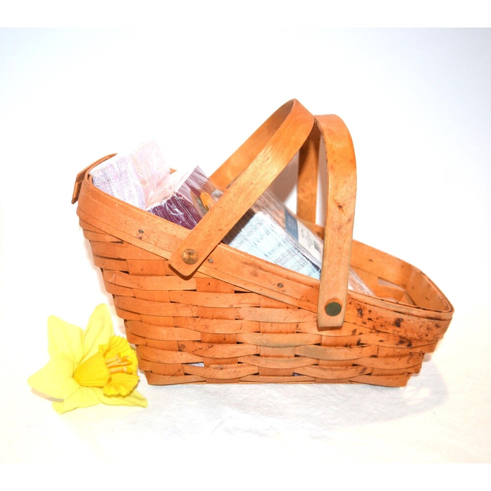 Vintage Longaberger Basket for Vegies or Napkins Buffet Guest Holders